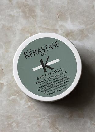 Очищающая глиняная маска для кожи головы kerastase specifique argile equilibrante