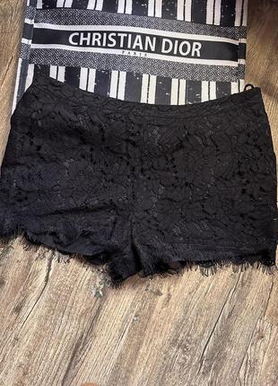 Ажурные шортики кружево