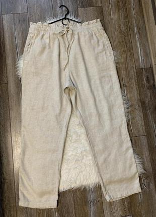 Льняні жіночі брюки