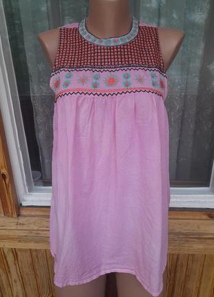 Майка с вышивкой