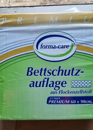 Пелёнки для взрослых  60 на 90см. чуть повреждена  упаковка при транспортировке