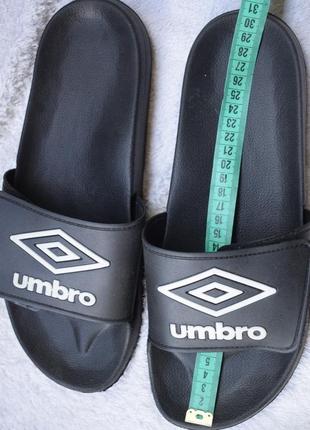 Шльопанці шльопанці сланці капці капці umbro р. 45 30 см7 фото