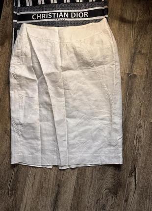 Юбка миди mango 🥭 льон