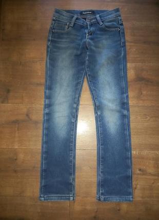 Джинсы детяжные теплые.
