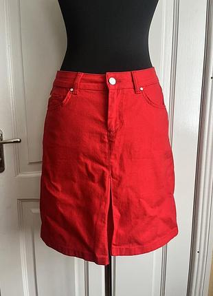 Джинсова спідниця zara