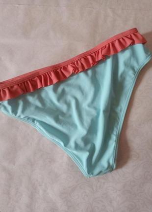 Голубой низ от купальника на девочку 11-12 лет. детский купальник 44652 фото