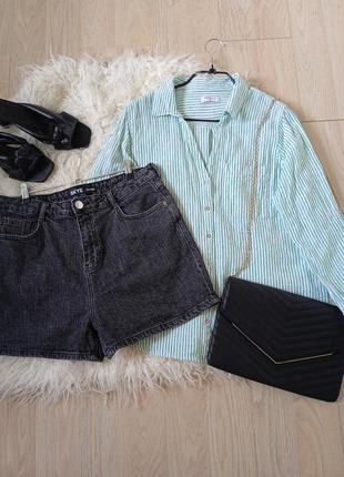 Стрейчеві мом шорти+сорочка