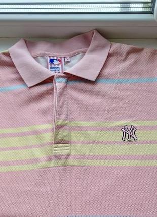 Mlb поло мужское женское реп футболка тешка