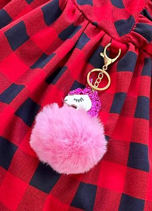 Платье клетка красная 3