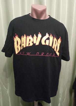 Футболка baby girl new order від shein2 фото