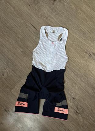 Rapha brevet bib shorts жіночі велошорти комбінезон