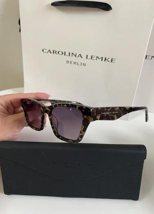 Carolina lemke чорна лінза окуляри