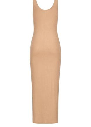 Віскозне довге плаття сарафан у рубчик brave soul m-l (46-48-50)