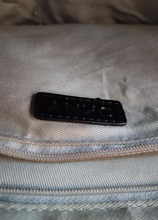 Сумка большая лаковая черная