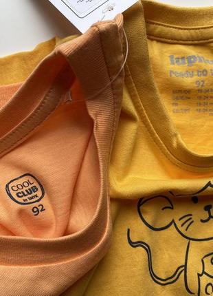 Пісочник та майка cool club 86/92см (1,5/2р) футболка, комплект, ромпер6 фото
