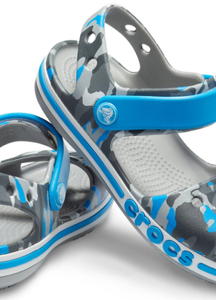 Crocs крокс детские босоножки сандалии bayaband seasonal graphic sandal