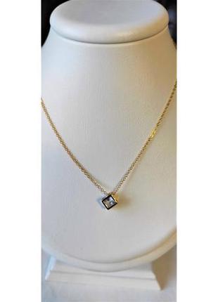 Кулон minov 1108 "бриллиант в кубе" коробочка в подарок предоплата 150 грн