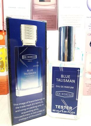 Blue talisman 60мл духи, парфуми, пробнік, тестер аромат в стилі блю талисман