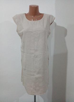 Легкое льняное платье