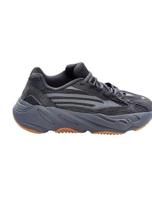 Кросівки adidas yeezy boost 700 grey brown reflective сірі з коричневим3 фото