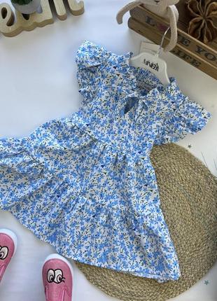 Сукня літня дитяча софт для дівчинки невагома