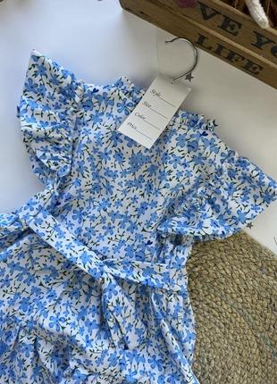 Сукня літня дитяча софт для дівчинки невагома3 фото