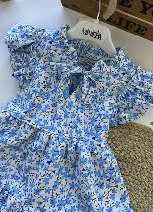 Сукня літня дитяча софт для дівчинки невагома2 фото