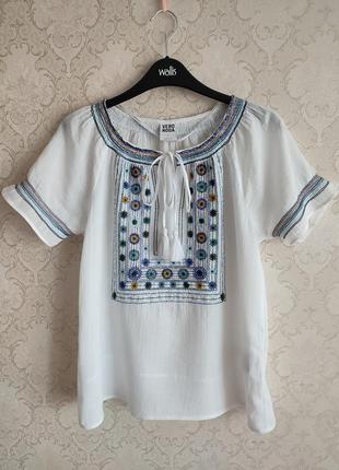 Блуза вишиванка бренд vero moda