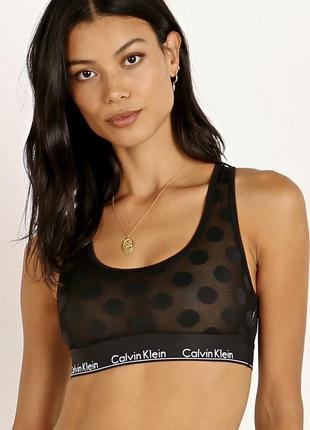 Топ/бралетт calvin klein р. s, m.