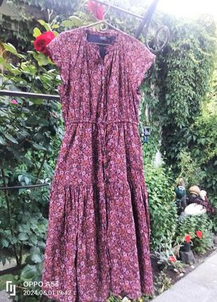 Сукня сорочка ярусна