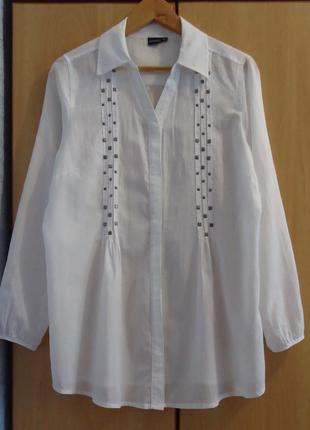Супер брендова сорочка блуза блузка бавовна wissmach