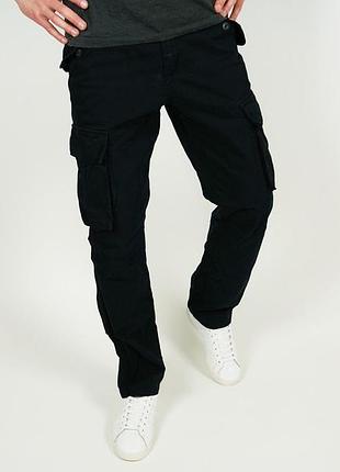 Штани з кишенями з боків cargo / w32 l32 розмір s-m