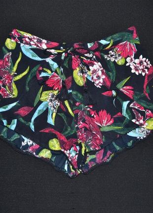 Пляжные\домашни шорты river island вискоза 100% р.s\m