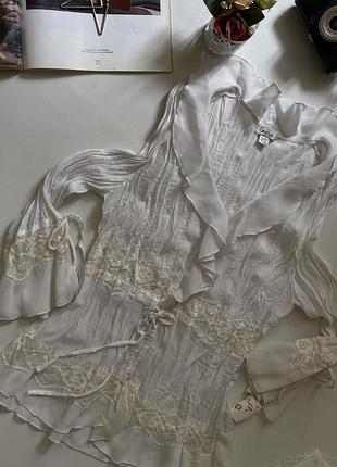 Женская лёгкая блузка жатка 🫧