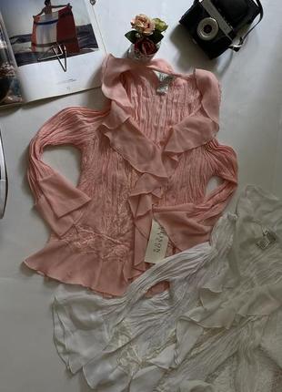 Женская лёгкая блузка жатка 🫧