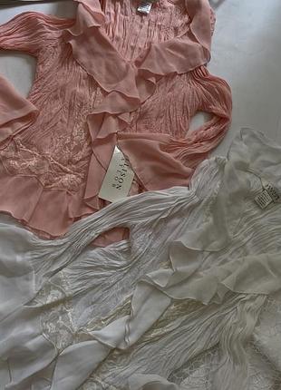 Женская лёгкая блузка жатка 🫧