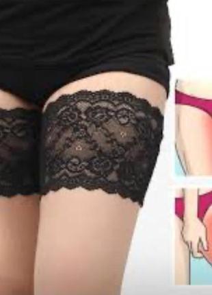 Набор бандалеток против натираний кружевных на силиконе