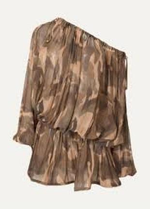 Блузка в комуфляжному принті