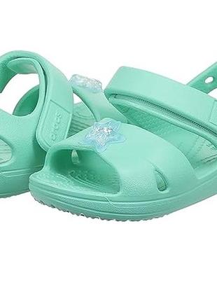 Crocs крокс детские босоножки сандалии classic cross strap sandal 206245 neo