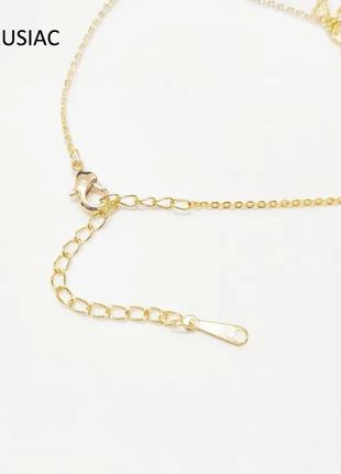 Цепочка finrusiac 0699 плетение якорное 45 см позолота 24k