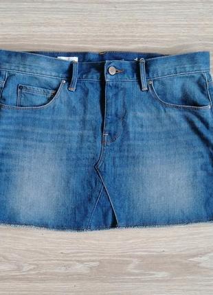 Мини юбка gap 28 m джинс стрейч