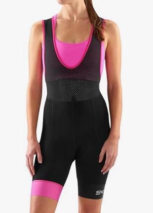 Женские велошорты skins cycle dynamic bib