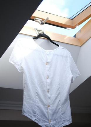 Блуза з льону lorenzini6 фото