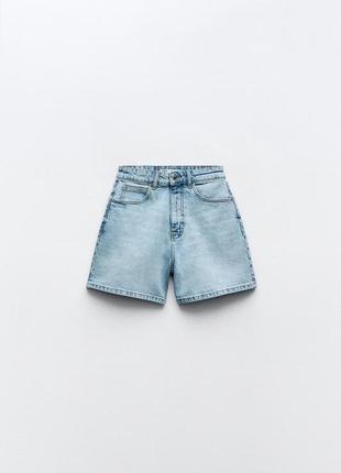 Джинсовые шорты zara