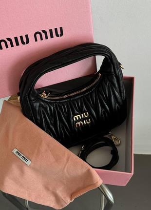 Сумка женская miu miu черная