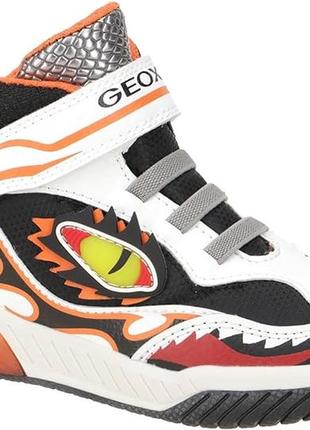 Демісезонні черевики з вогниками джеокс geox inek, 32, 36, 38 євро1 фото