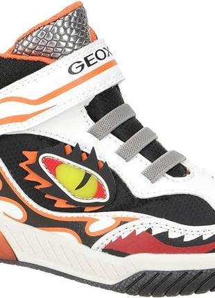 Демісезонні черевики з вогниками джеокс geox inek, 36, 38 євро