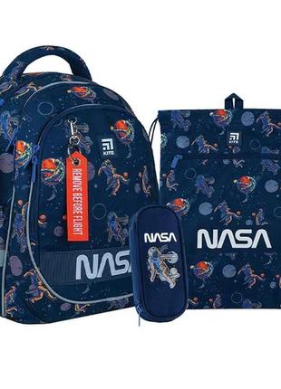 Школьный набор kite nasa set ns24-700m (рюкзак, пенал, сумка)