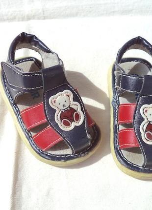 Дитячі босоніжки color ,темно синні 22 раз ,