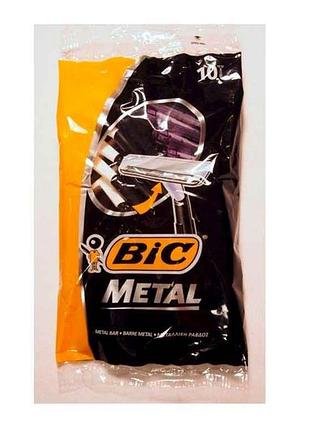 Однор. станок bic 1 metal для гоління (10шт.в уп.) тм bic